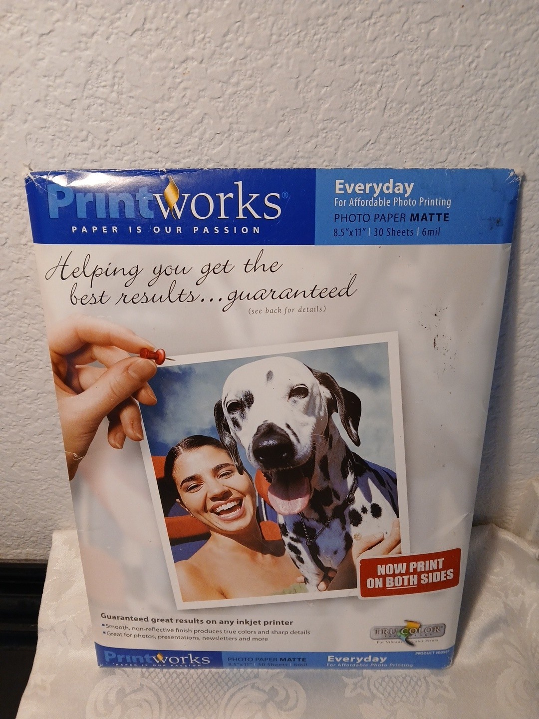 Printworks, Photo Paper Matte, 27 Sheets, 8.5" X 11" Open Box