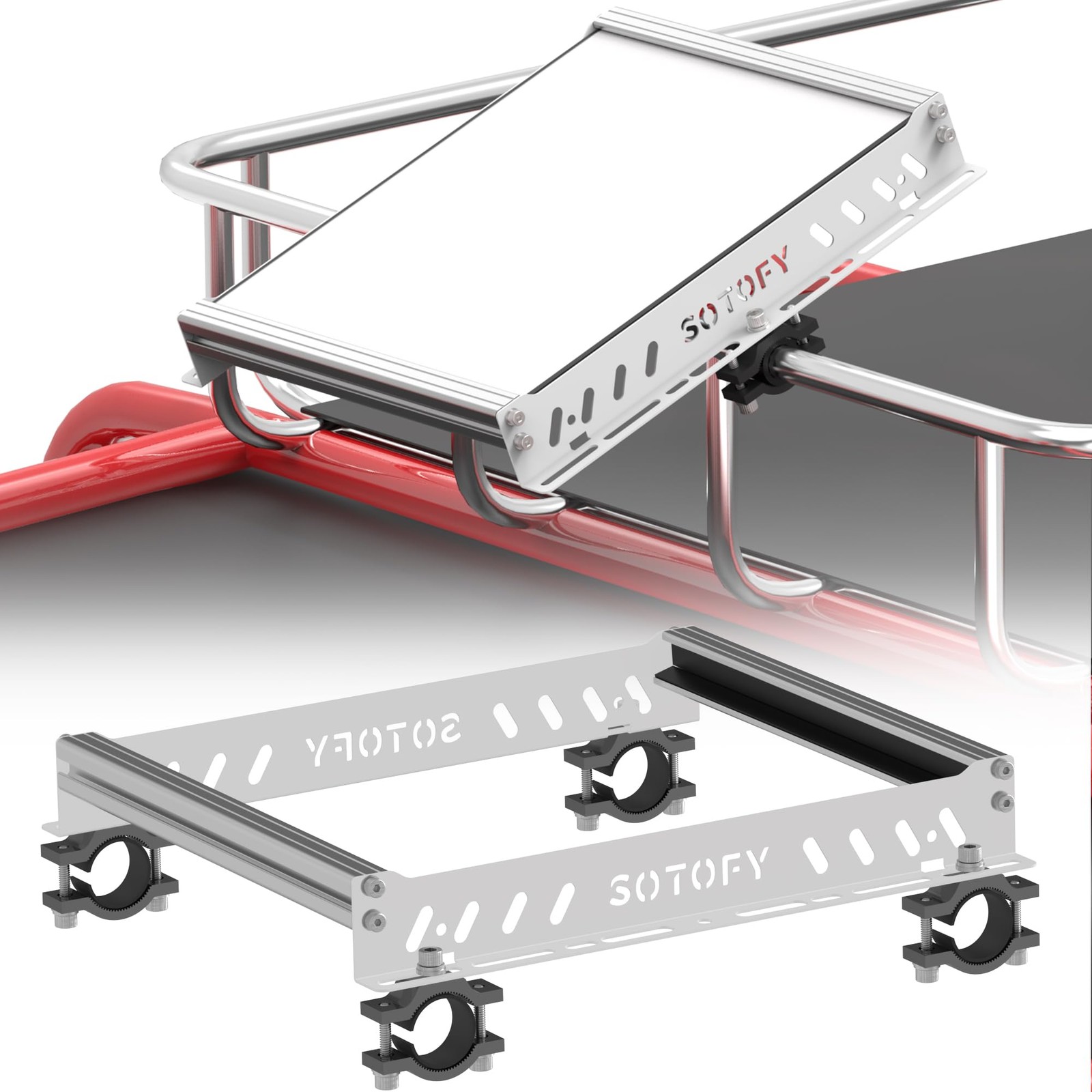 Starlink Mini Roof Rack Mount with Multiple Installation Options