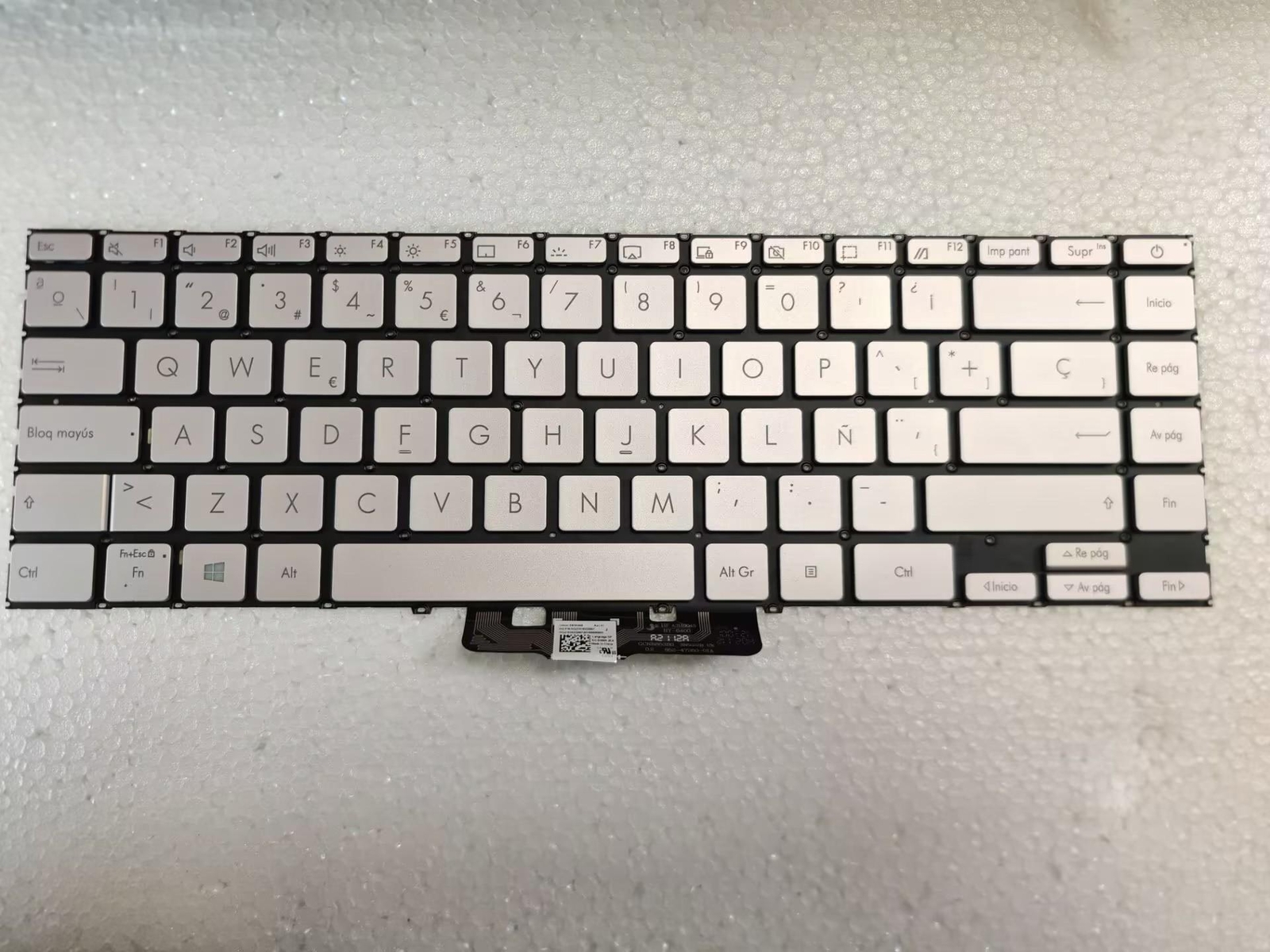 Spanish Backlit Keyboard for ASUS ZenBook UX425U UM425UG Q407IQ Q408U Q408UG