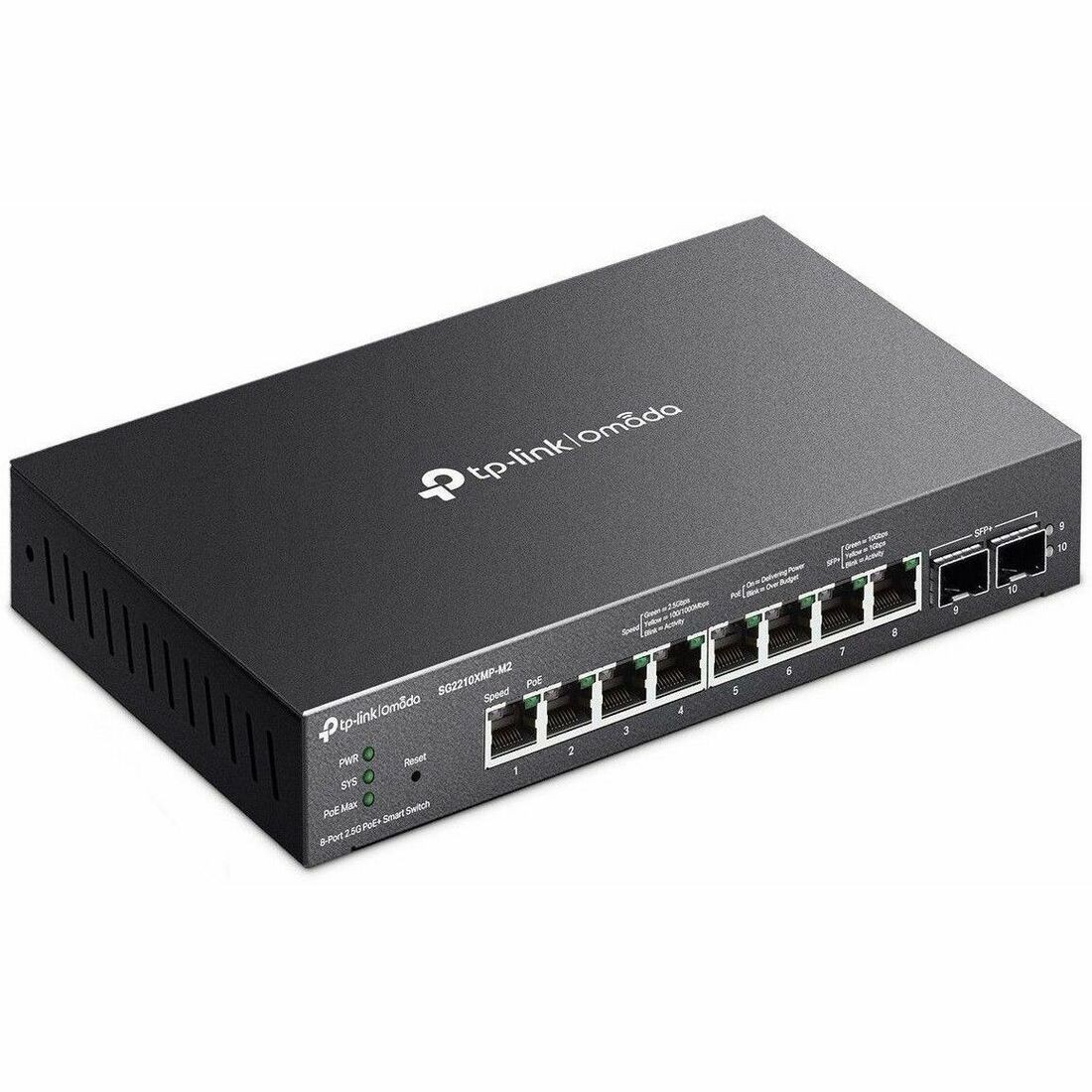 TP Link SG2210XMP-M2 8-Port 2.5G PoE+ Smart Switch