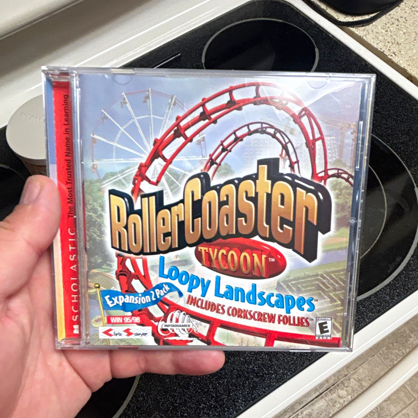 Hasbro Interactive RollerCoaster Tycoon Loopy Landscapes PC CD Windows 95/98
