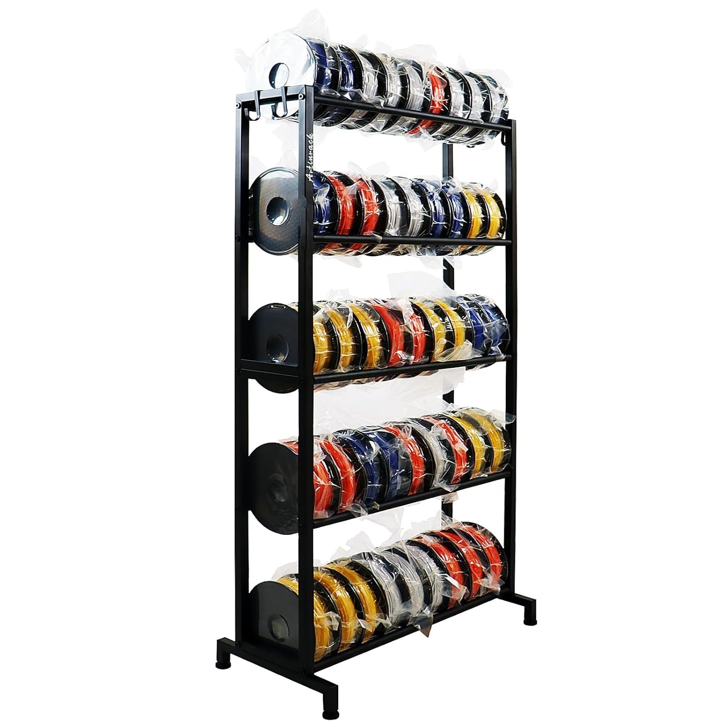 5 Tier 3D Printer Filament Storage Rack Heavy Duty
