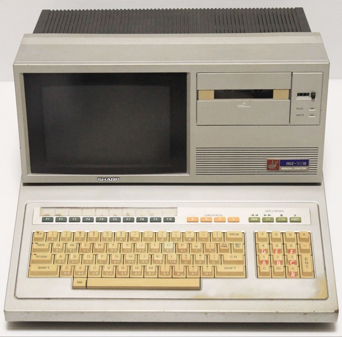 SHARP MZ-80B CLEAN COMPUTER Personal Computer (From Japan)