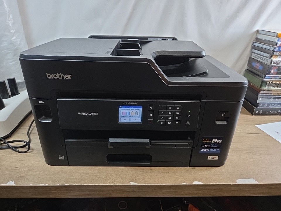 Brother MFC-J5330DW All-in-One wireless Color Inkjet Printer. Prints Cleanly