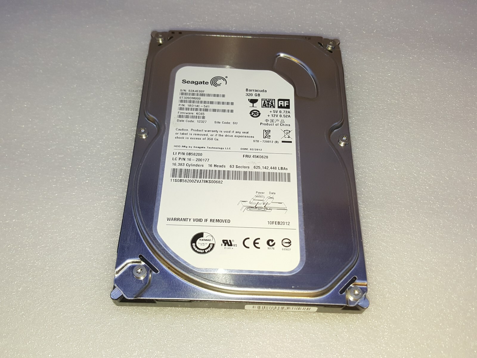 Dell Precision T1600 - 320GB Hard Drive - Windows 7 Professional 64 bit Loaded