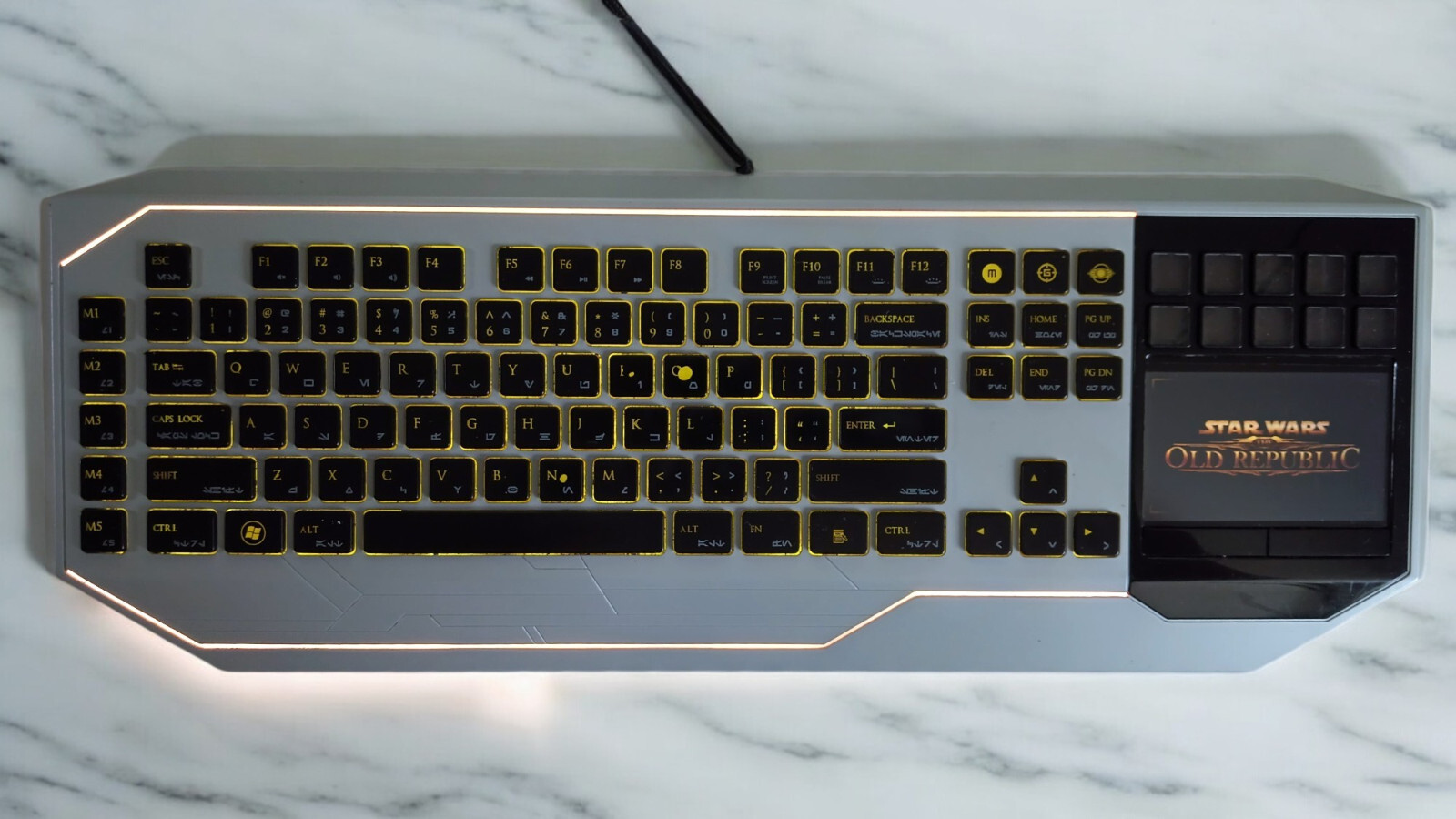 Gaming Keyboard US Layout Razer Star Wars: The Old Republic USB Wired