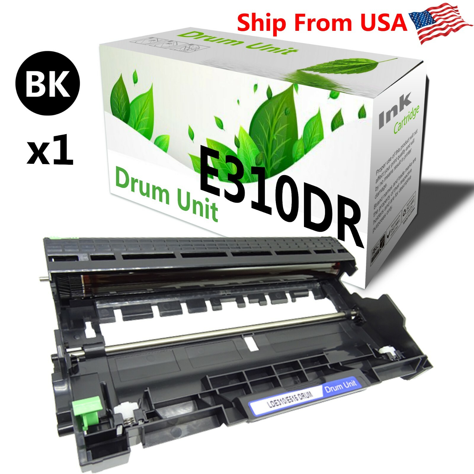 1 PK Compatible LDE515 E515 Drum Unit For Dell E310dw E514dw E515dn
