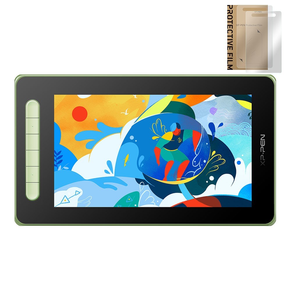 XPPen Artist 10 2nd Graphics Drawing Tablet 8192 Battery-free Pen 6 Keys Film