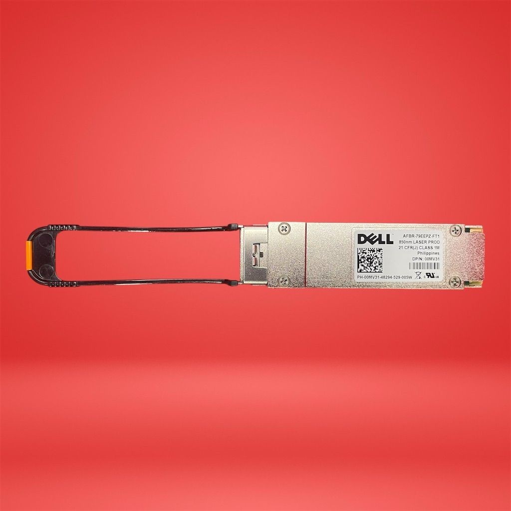 0MV31 Dell Networking Compatible 40Gb-SR4 850nm 300m MTP/MPO Transceiver