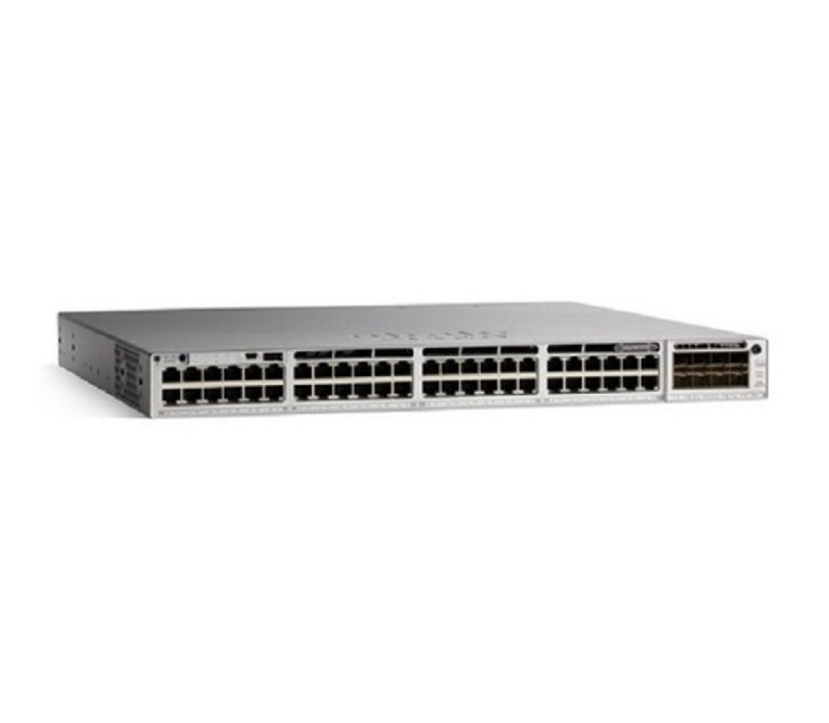 Cisco C9300-48T-E Catalyst 9300 Switch 48x1G RJ45 Ports Modular Uplink Layer 3
