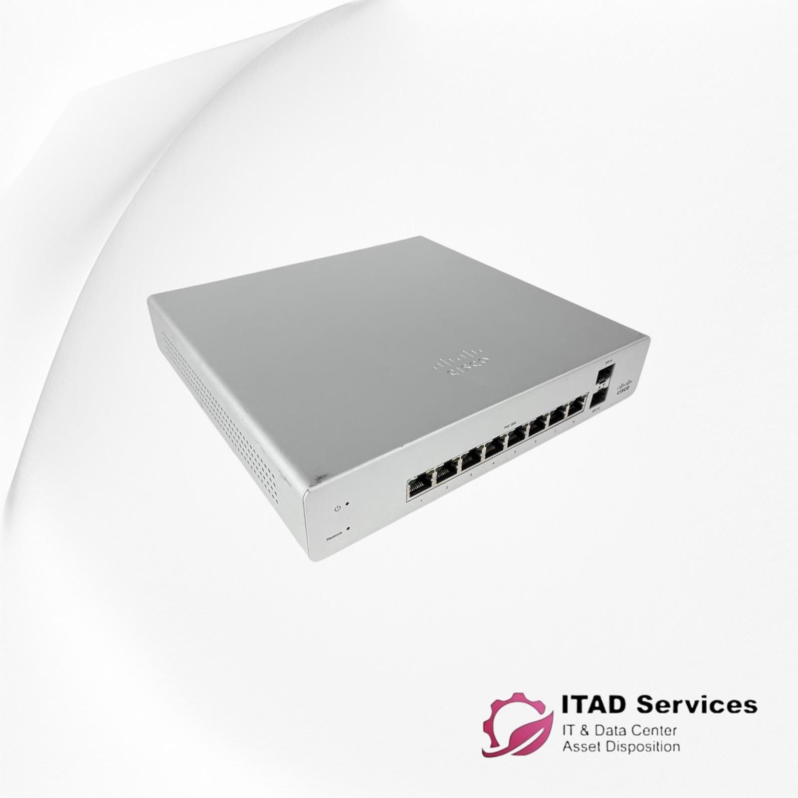 CISCO MERAKI MS220-8P Cloud Managed PoE Switch
