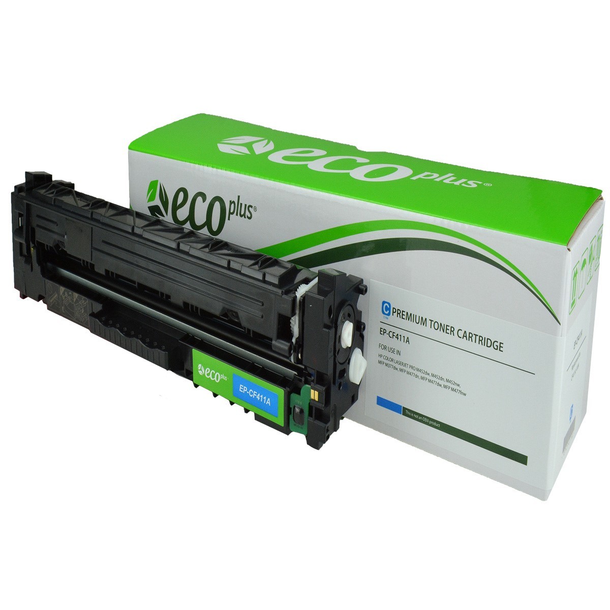 MO Brand ECOPlus Cyan Part# 410A, CF411A