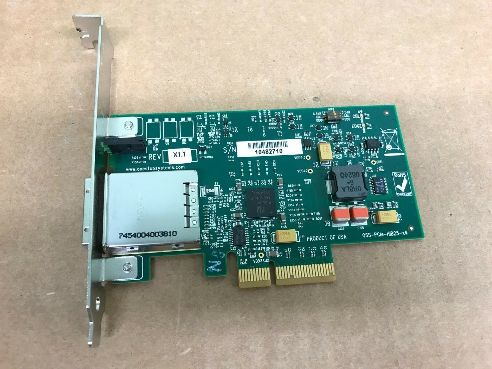 Avid Host PCIe Card for Nitris DX or Mojo DX 7030-30048-01 Excellent Condition