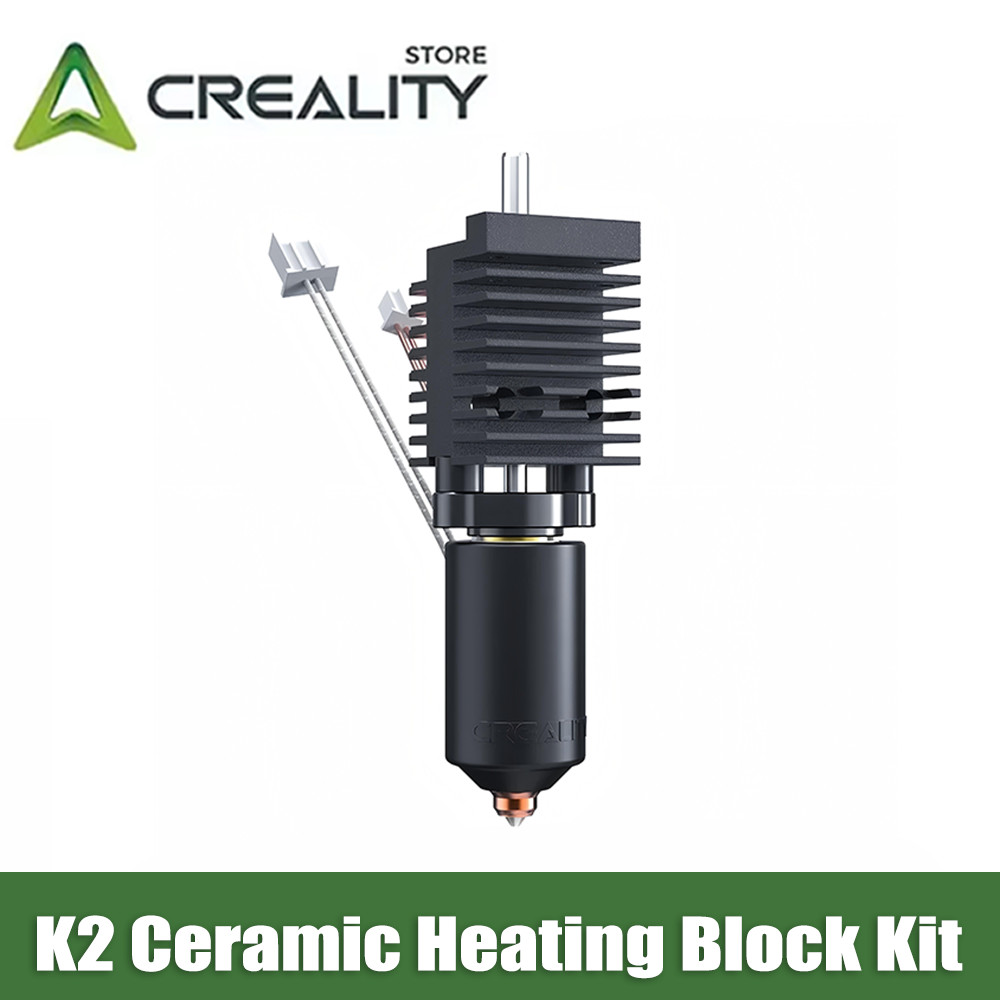 Creality K2 Ceramic Heating Block Kit Nozzle 300°C High Temperature Resistance