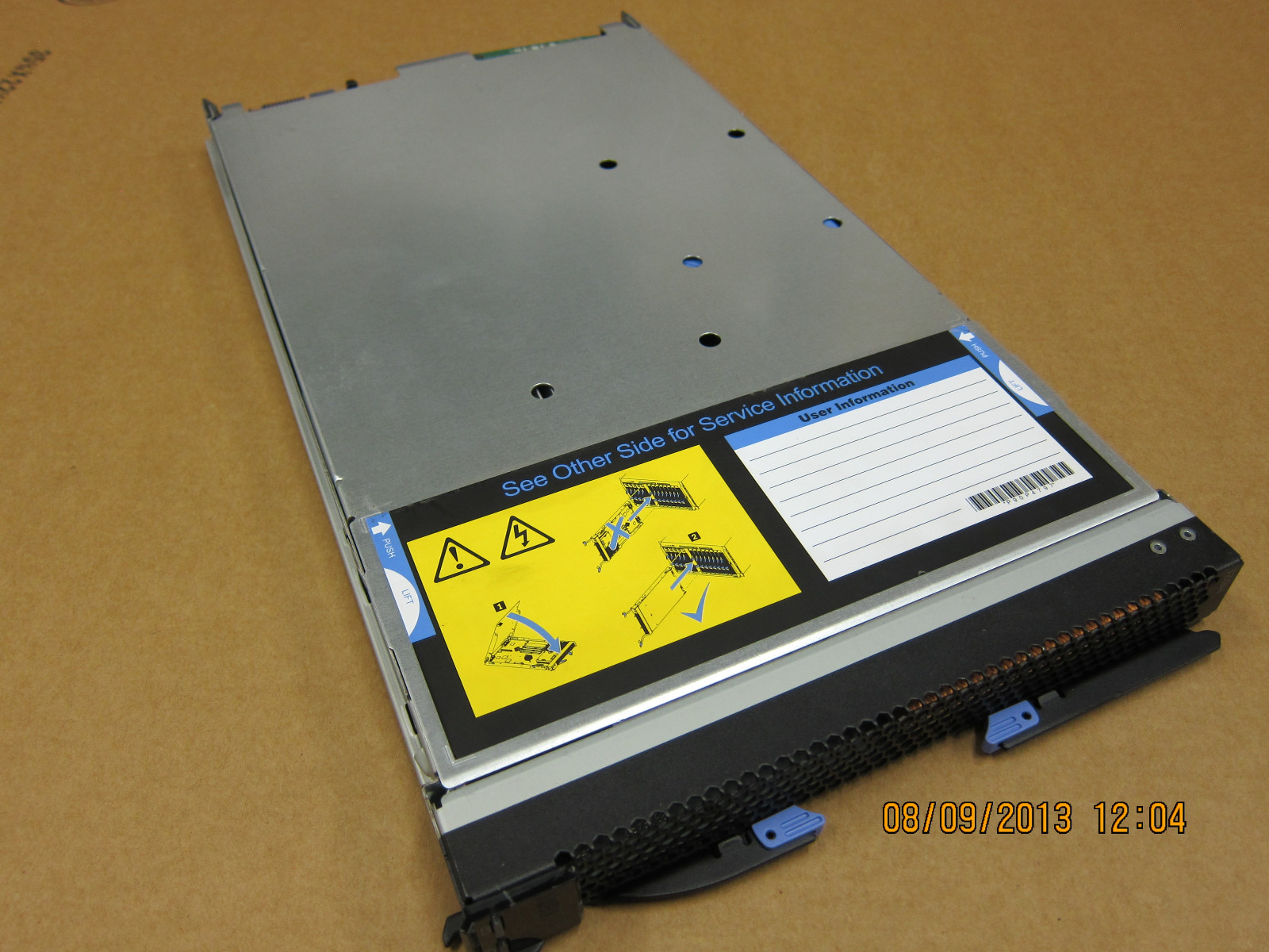 IBM 8853GLU HS21 Blade Server - 1x Xeon L5420 QC 2.5GHz 8GB 2x 73GB 10K SAS HDD