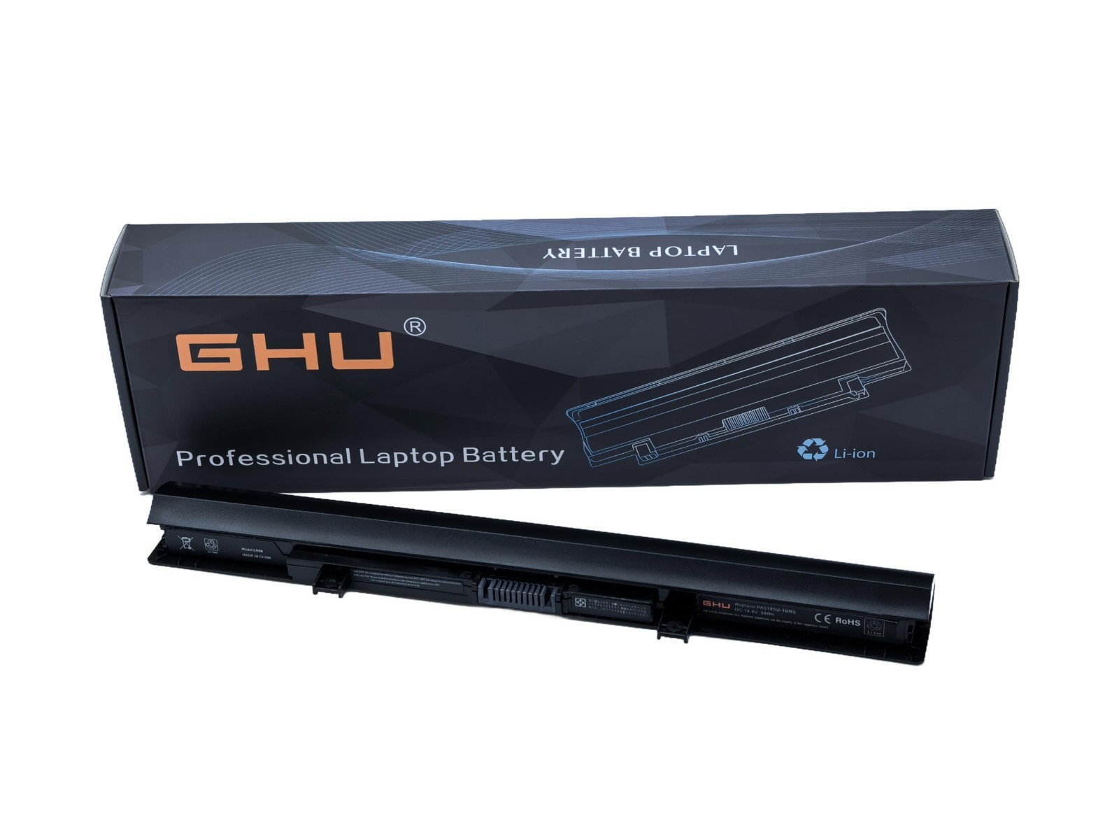 38Wh Battery Replacement for Toshiba Satellite C55 S55T, 2600mAh 14.8V, PA5185U