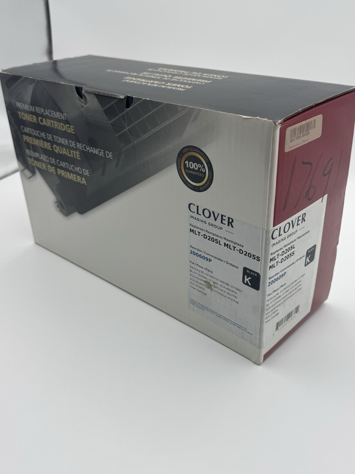 Black Toner Print Cartridge for Samsung MLT-D205L, MLT-D205S #200609P