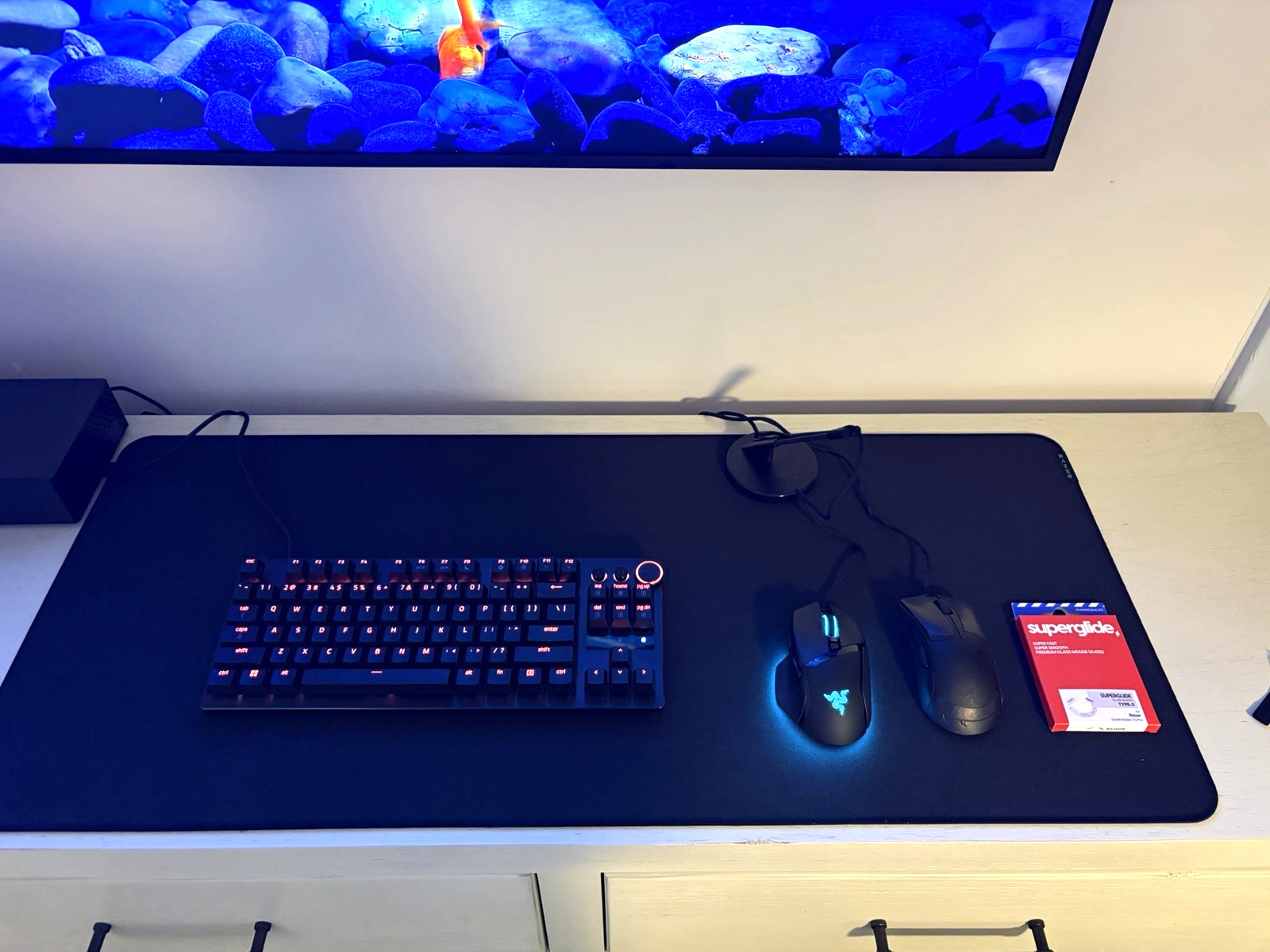 Razer Huntsman V3 Pro TKL Wired Backlit Keyboard + Basilisk V3 + Death-adder v3