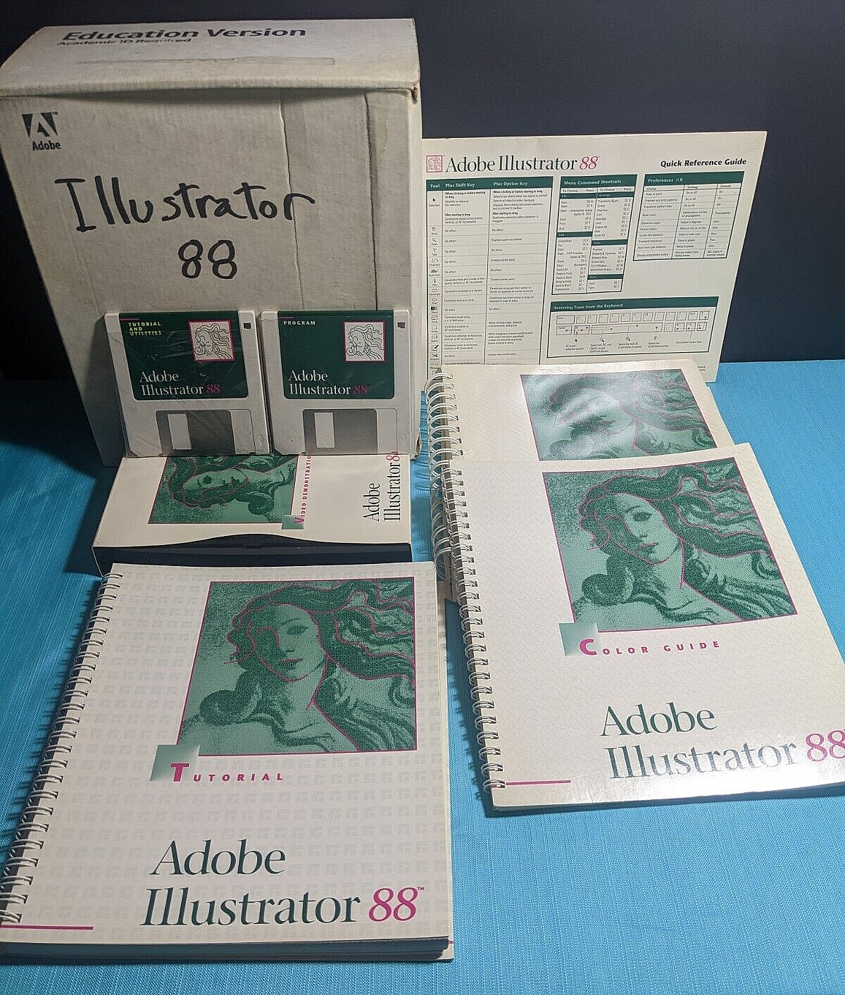 Adobe Illustrator 88  Kit AS IS