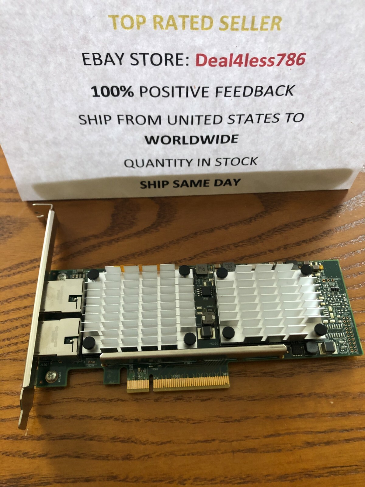 HP 656596-B21 657128-001 656594-001 Ethernet 10Gb 2-Port 530T Adapter