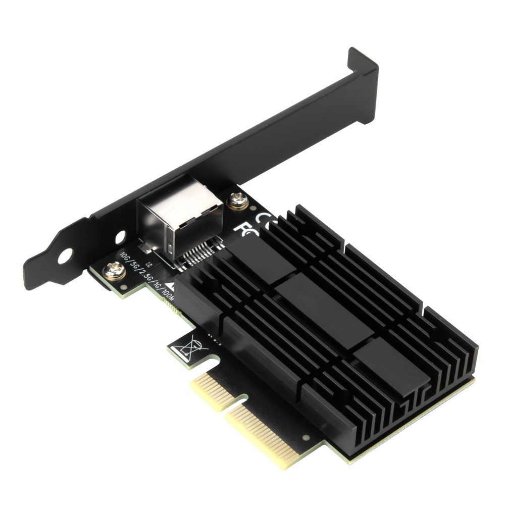 10G PCIe Network Card AQC113 10GBase-T RJ45 NIC for Desktop NAS Windows Linux