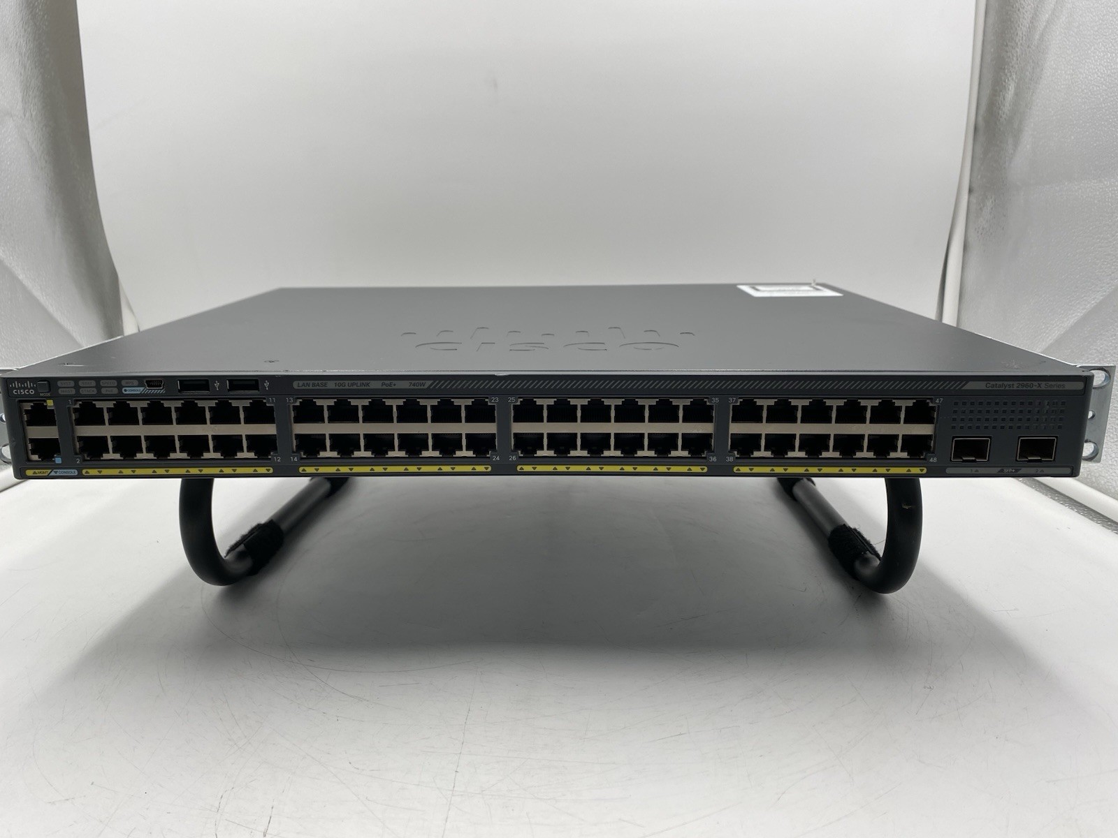 Cisco Catalyst 2960X WS-C2960X-48FPD-L 48-Port Gigabit Managed PoE+ Ethernet