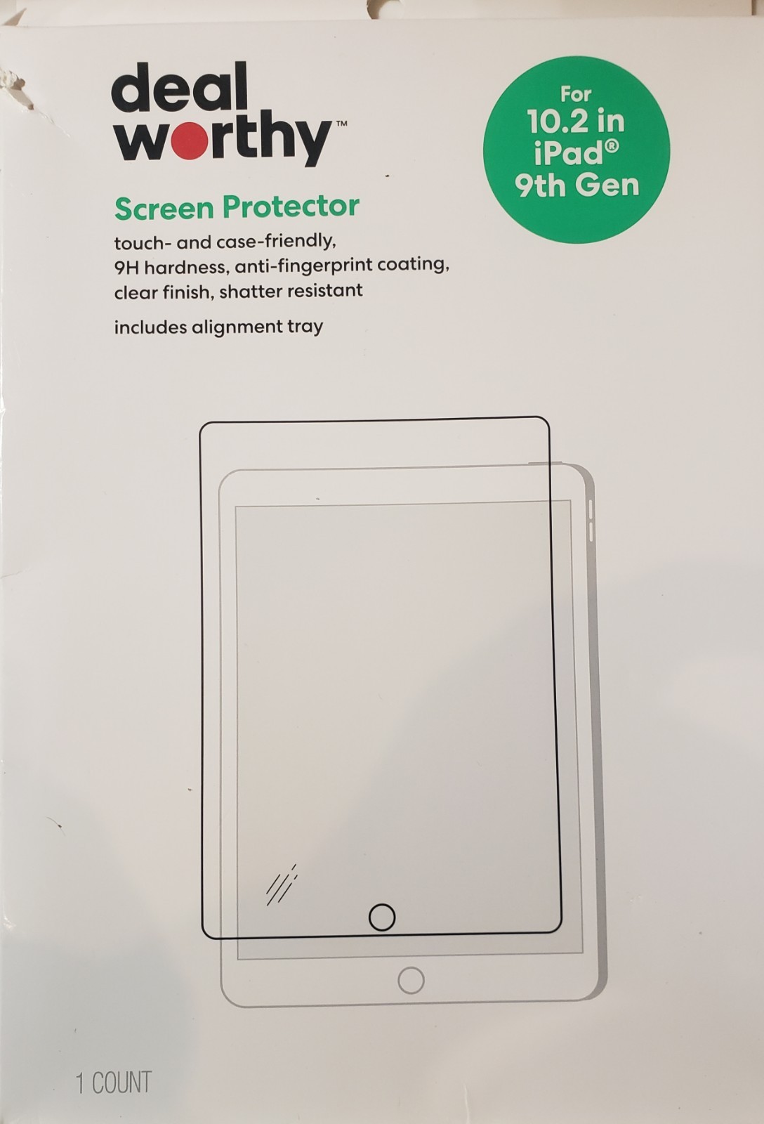 Screen Protector for iPad (7th/8th/9th Gen) - Deal worthy