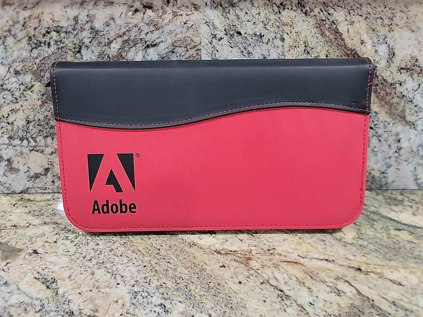 Adobe Acrobat Software Hardware DVD CD Soft Zipper Storage Case Vintage Rare Htf