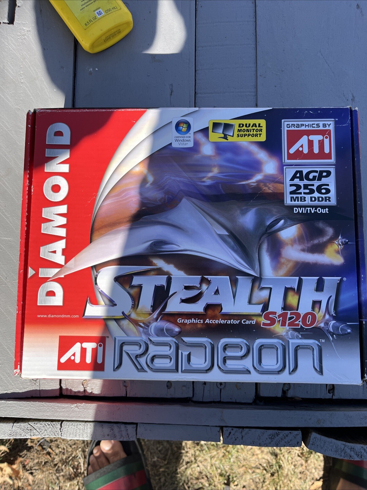 Diamond Stealth ATI Radeon S120 Vintage Graphics Card 256MB Used CIB