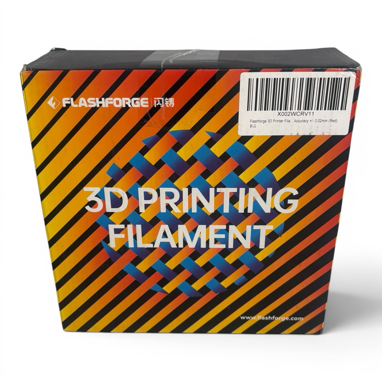 FLASHFORGE PLA Silk Filament Red 1.75mm 1KG 3D Printer Filament New