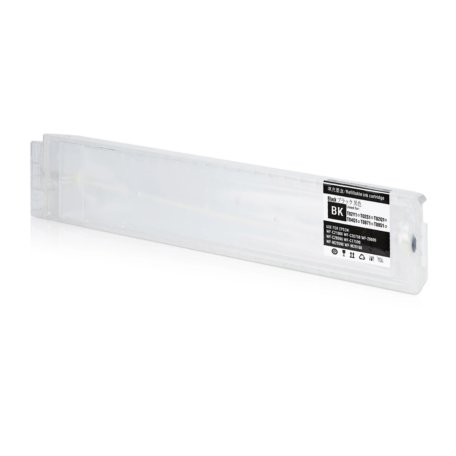 Refillable Cartridge For Epson Workforce WF-C20590 C17590 C20750 C21000 C20600