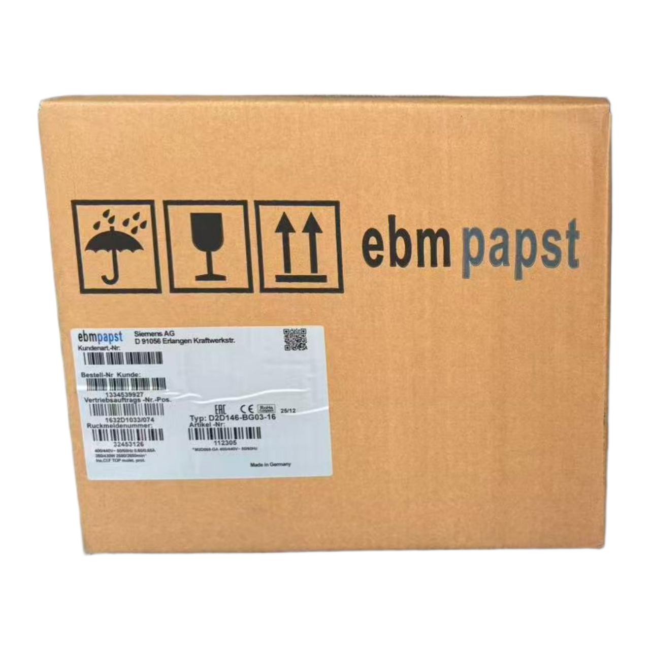 1Pcs D2D146-BG03-16 M2D068-GA for Ebmpapst Inverter Fan US
