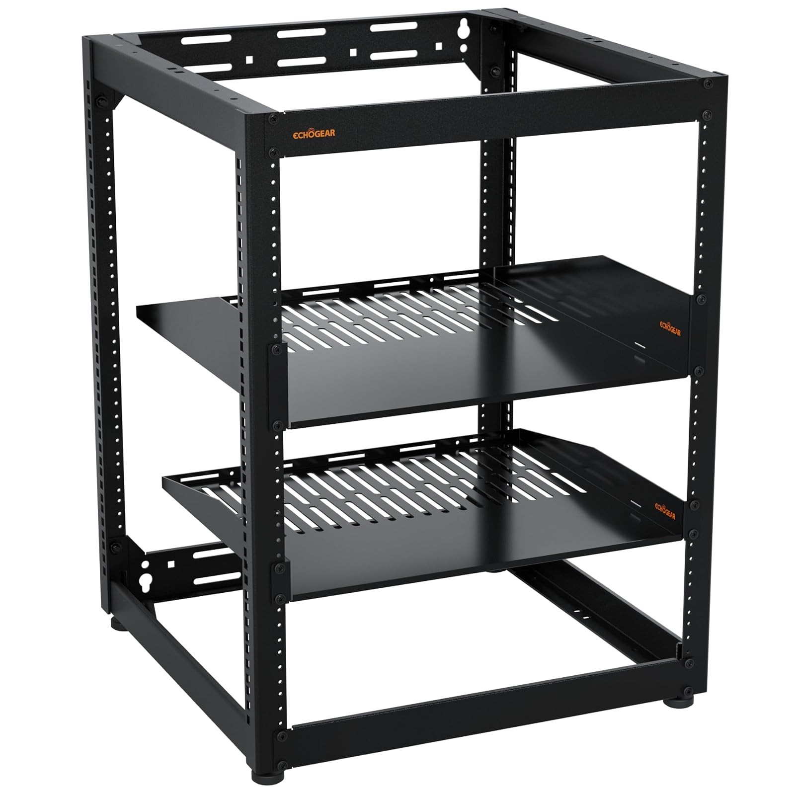 ECHOGEAR 15U Open Frame Rack Server AV Wall Mount