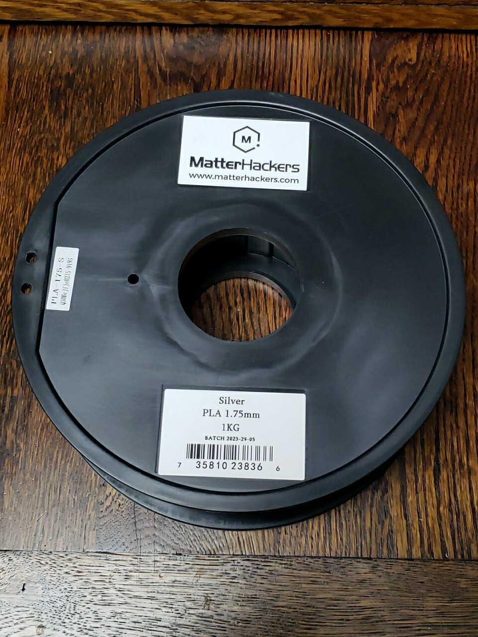 Empty Random Black 3D Printing Filament Spools for PLA/PETG/ABS - 1KG-Spool only