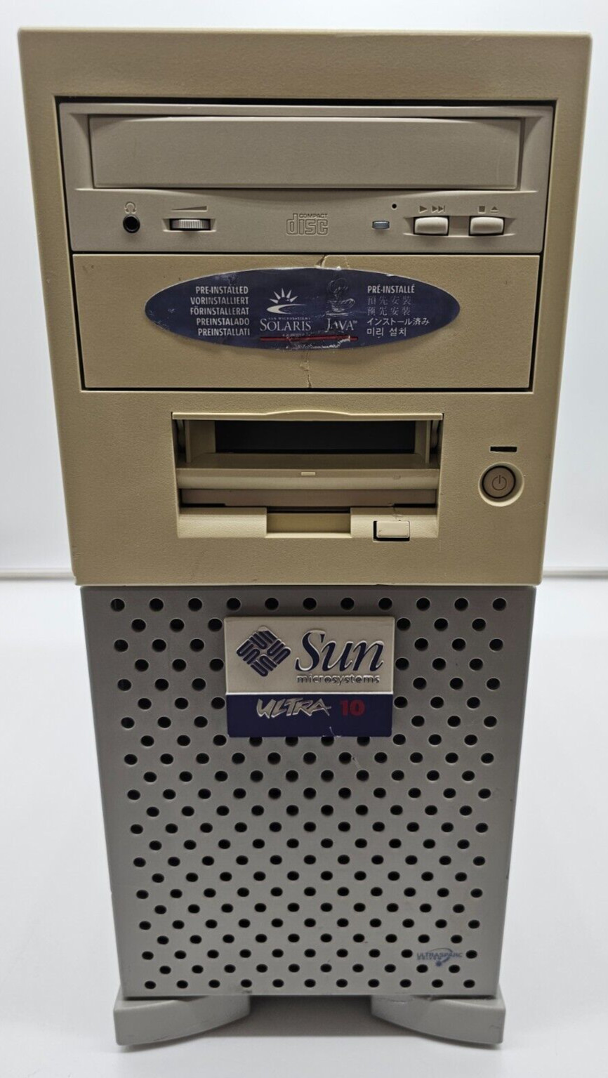 Sun Microsystems Ultra 10 512 MB Ram UltraSPARC-IIi 440MHz CPU 80GB IDE HDD