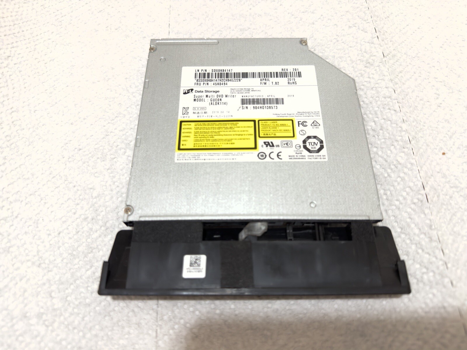 Lenovo IdeaCentre 520-22AST Optical Disk Drive Model Gueon ALOK 114