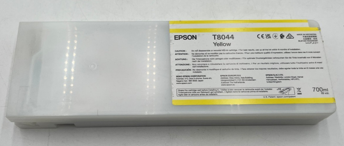 Epson T8044 Yellow Ink Cartridge 700mL