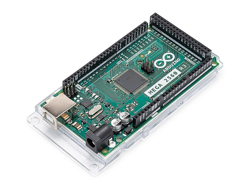 Arduino Mega 2560 REV3 [A000067] - 4-2/4"Lx2-1/8"Wx1/2"H, Blue, black