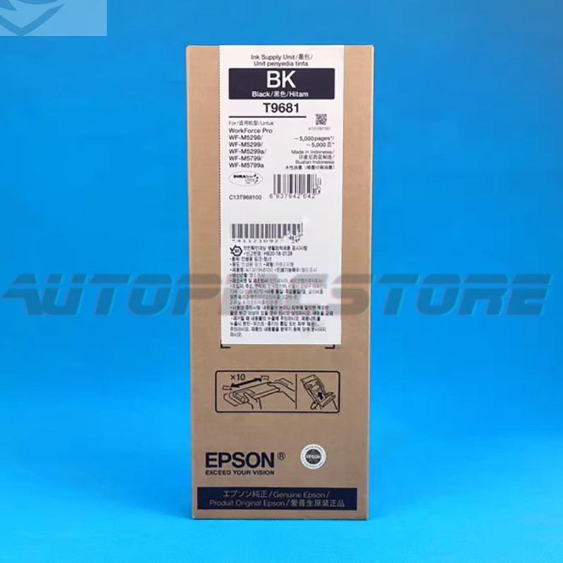 T9681 Black Ink Cartridge For Epson WF-M5799a M5799 WF-M5299a M5299 1Pcs US