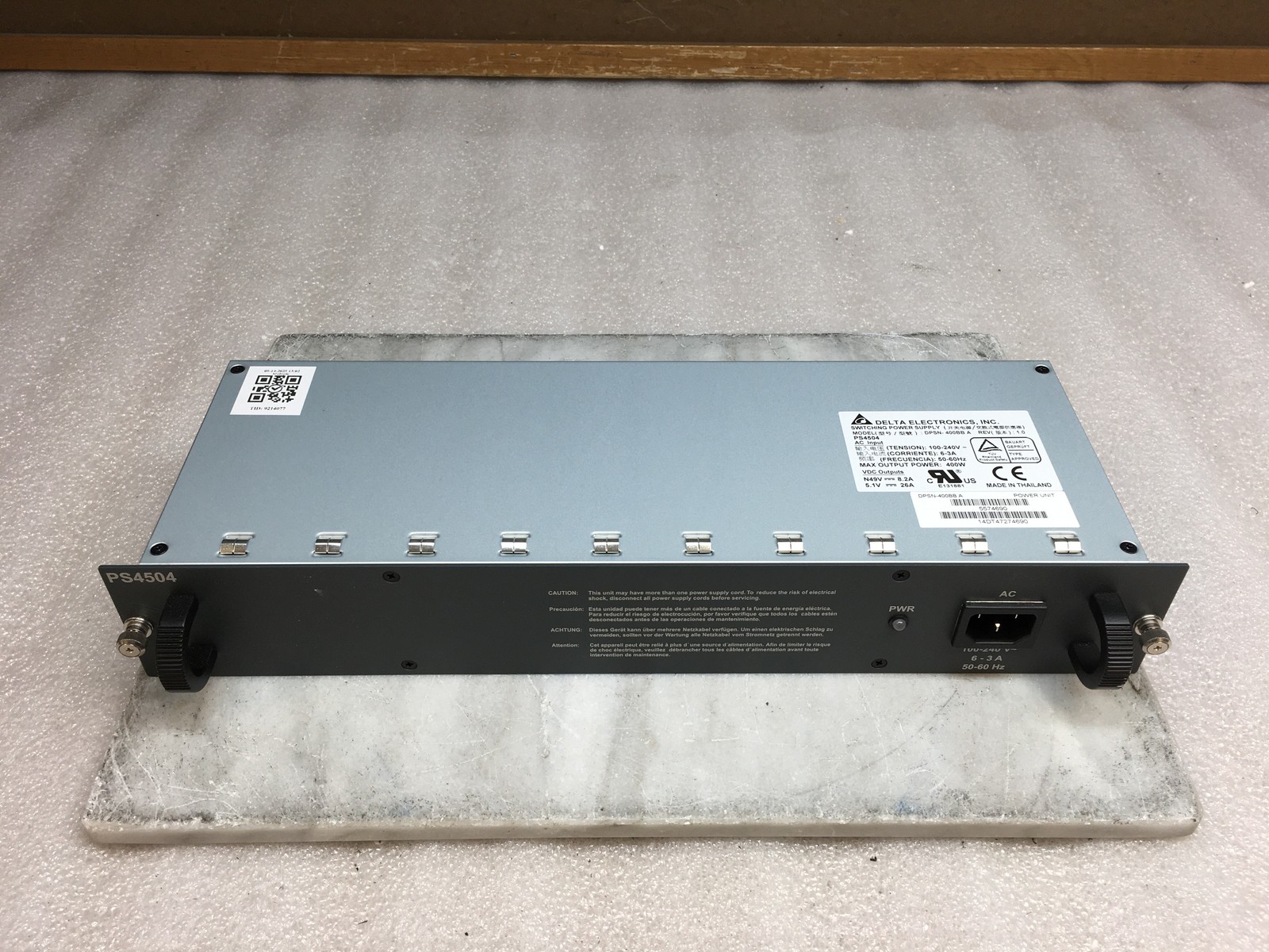 Avaya 400W Power Supply For G450 PS4504 DPSN-400BB A