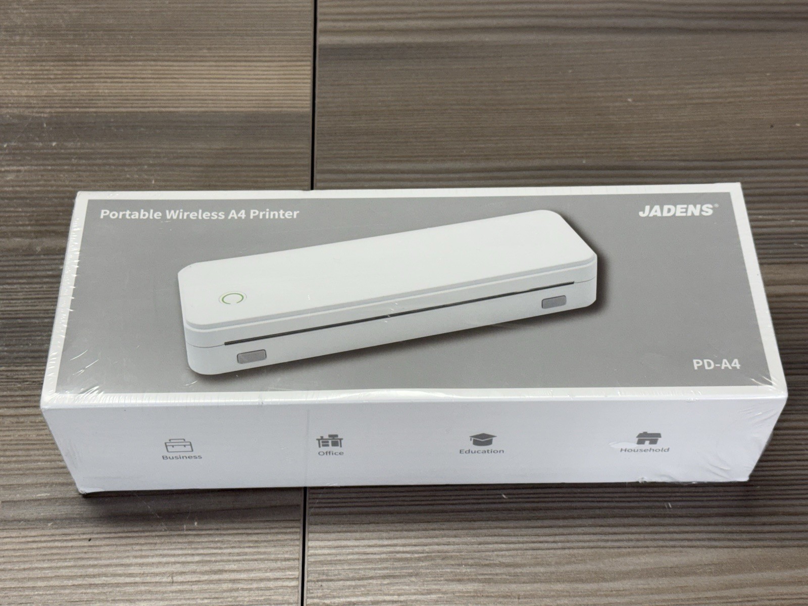 Factory Sealed New Jadens Portable Wireless Printer PD-A4