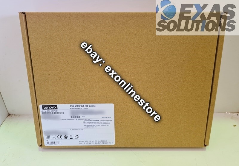 4Z57A16102 - ThinkSystem ST650 V2 HW RAID/HBA Adapter Cable Kit