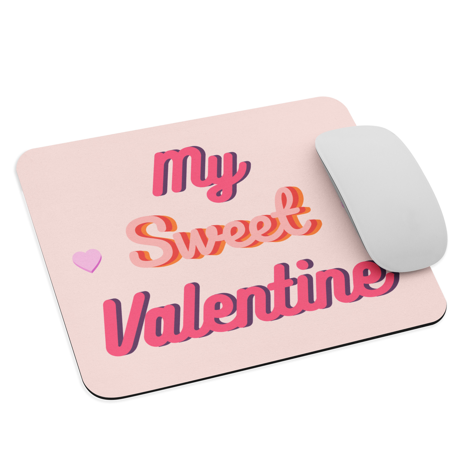 Valentine's Day Mouse Pad For Significant Other Cute Office Deco- DolphinPrints