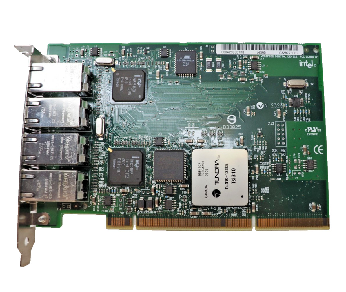 Intel PBC23675-003 MPC23677-003 PRO/1000 MT 4-Port Ethernet Adapter