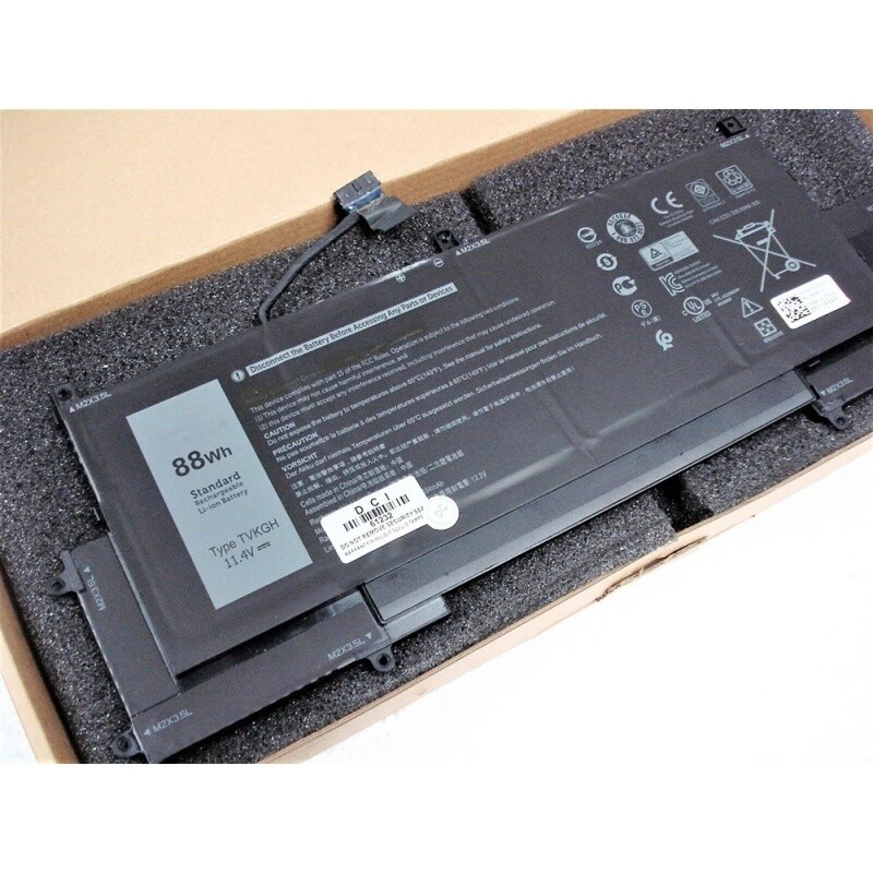 TVKGH New Battery for Dell Latitude 9510 2-in-1 Laptop 31CP4/63/83-2 88Wh 1.4V 