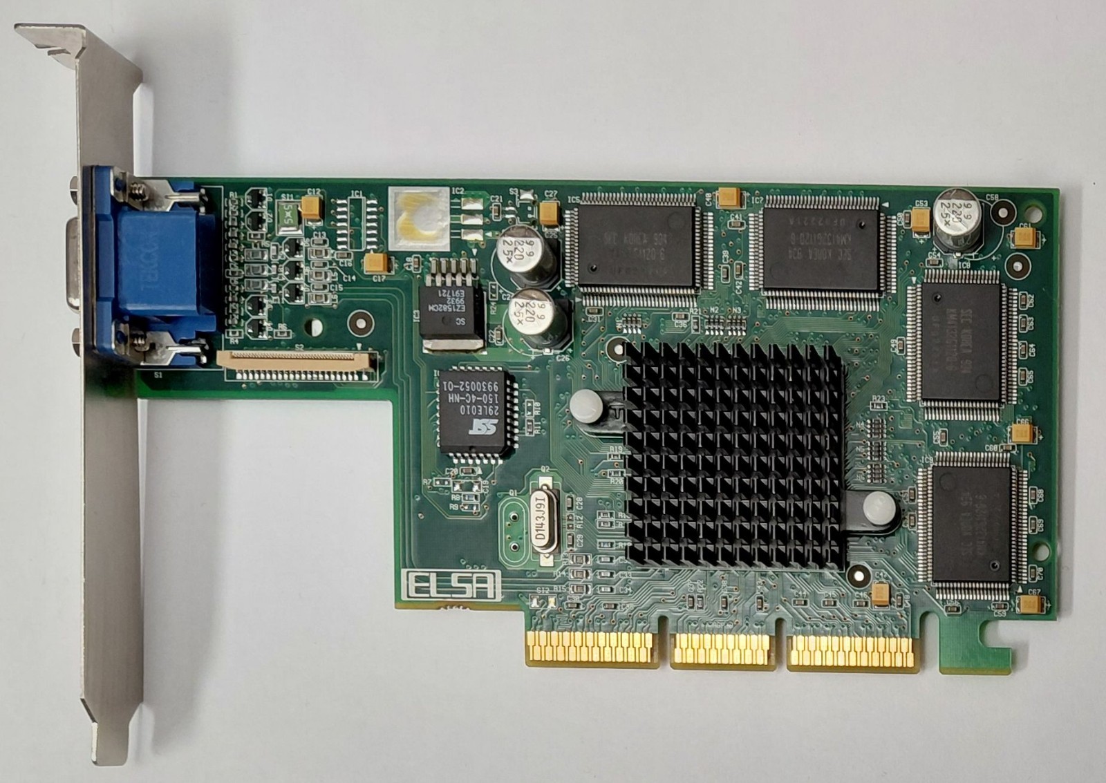 ELSA Erazor III Pro AGP Graphics Card (32MB, Nvidia Riva TNT2 Pro, Retro, 1999)