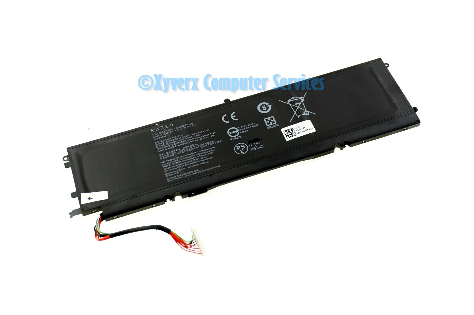 RC30-0281 OEM RAZER BATTERY 11.55V STEALTH RZ09-02812E71 (GRD C)(READ)(DD112)