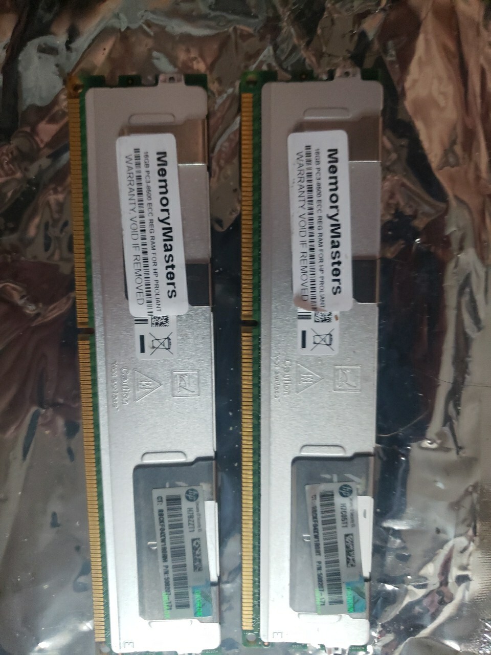 HP 500207-171 32GB (2X16GB) 1066MHZ PC3-8500 CL7 DIMM - 593915-B21