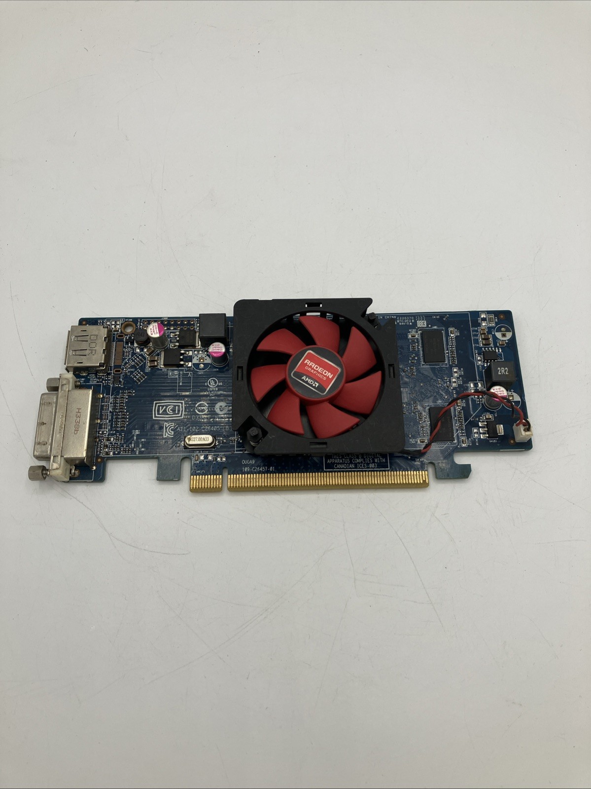 AMD Radeon 109-C26457-00 Graphics Card PCIe DVI Display Port (Untested)