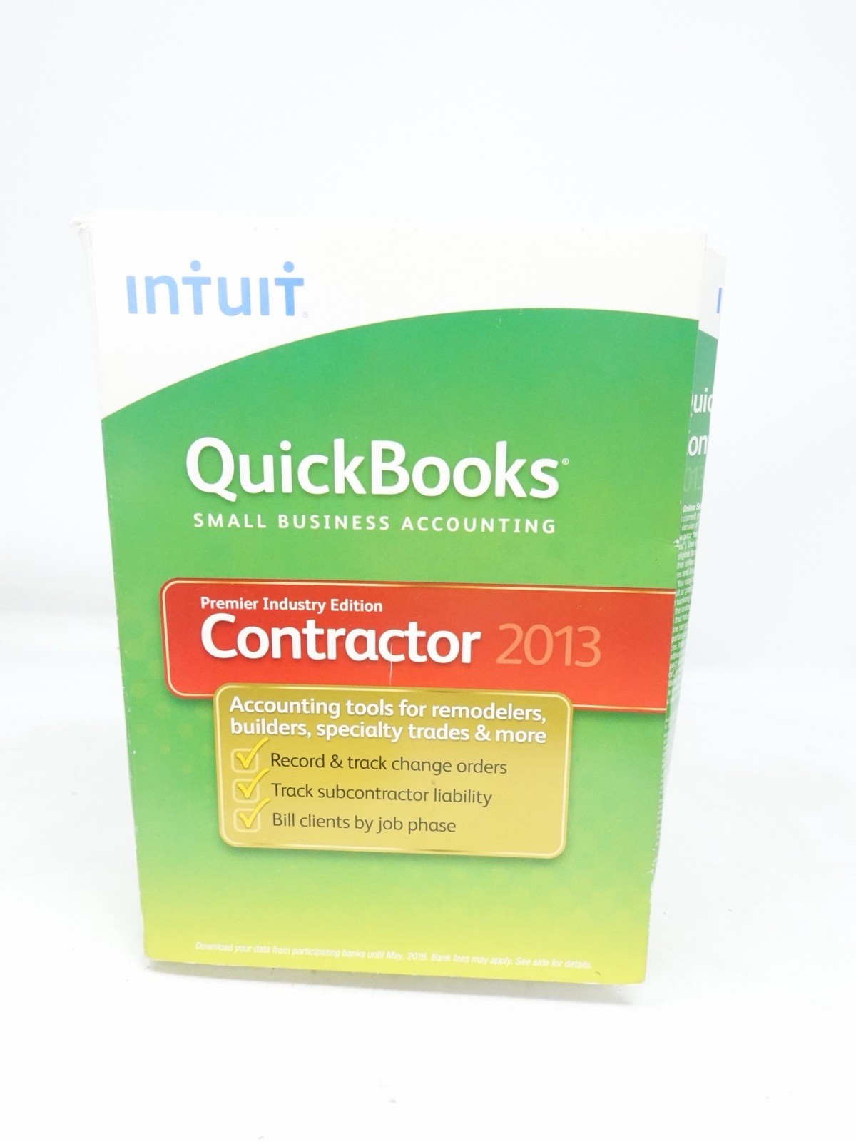 Quickbooks Premier Contractor Edition 2013 for Windows